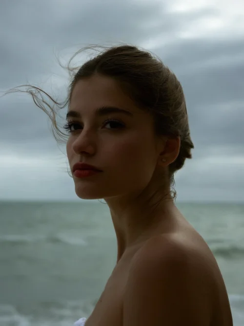 Золотой час — AI смена освещения на нежное закатное солнце - до и после