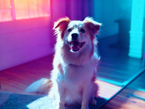 Пастельный неон - после